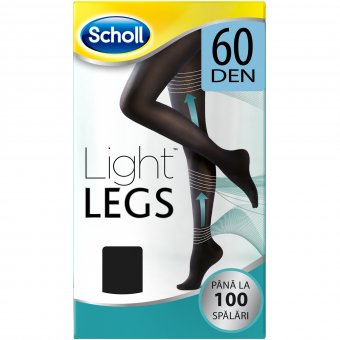 Ciorapi compresivi Scholl Light Legs, 60 DEN, marime XL