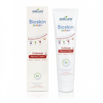 Crema Bioskin Junior pt. bebelusi si copii, piele uscata cu eczeme, Salcura 150 ml