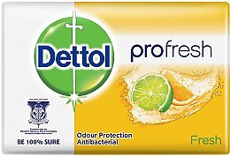 Sapun solid antibacterian Dettol Fresh, cu lime, 105 g