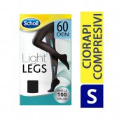 Ciorapi compresivi Scholl Light Legs, 20 DEN, Negru, marime S