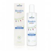 Lapte de baie Bioskin Junior pt bebelusi si copii, pt piele cu eczeme, Salcura, 300 ml